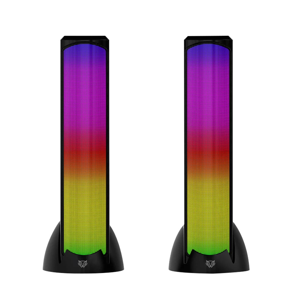 Bocinas 2.0 Gamer Glimm Tower BG575 Balam Rush Conexión Bluetooth/Auxiliar - iluminación LED 3 modos, 10w RMS. Sonido estéreo, Alimentación 5 Vcc 1A, Tipo d Bocinas 2.0 Gamer Glimm Tower BG575 Balam Rush Conexión Bluetooth/Auxiliar - iluminación LED 3 modos, 10w RMS. Sonido estéreo, Alimentación 5 Vcc 1A, Tipo d